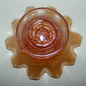 dugan-marigold-marigold-carnival-glass-double-stem-rose-pattern-bowl-2