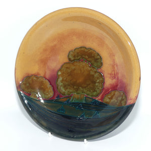 William Moorcroft Eventide shallow bowl | Shape: 782/9 | c.1918-1926
