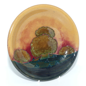 William Moorcroft Eventide shallow bowl | Shape: 782/9 | c.1918-1926