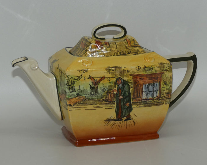 Royal Doulton Dickens Fagin Friar shape teapot D5175
