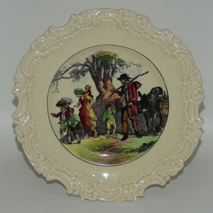 royal-doulton-gleaners-and-gypsies-figured-fancy-border-plate-d5003