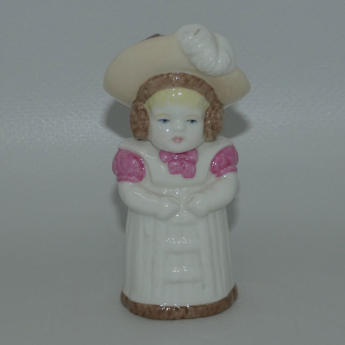 Royal Worcester candle snuffer Feathered Hat