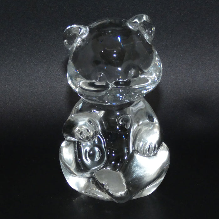 Fenton Glass USA small Teddy Bear figure
