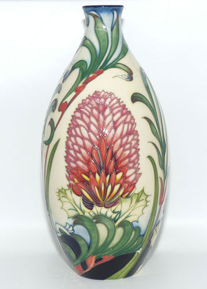 Moorcroft Pottery | Firewheel Banksia 9/12 vase | Australian Exclusive Design