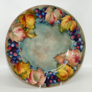 william-moorcroft-leaves-and-fruit-plate-flambe-tints