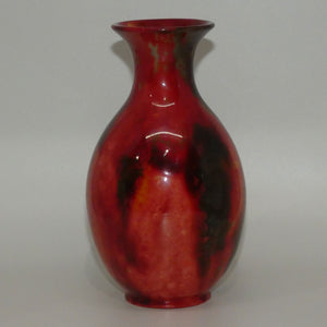royal-doulton-flambe-flared-rim-vase
