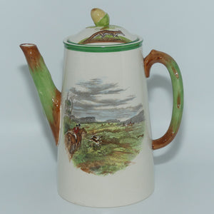 Copeland Spode JF Herring Fox Hunting coffee pot | The Find | The Last Draw