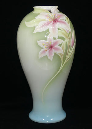 franz-porcelain-floral-very-tall-vase-36-5cm-lily-2