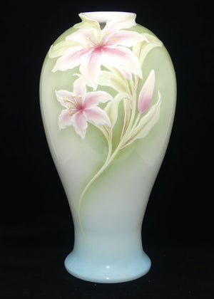 franz-porcelain-floral-very-tall-vase-36-5cm-lily-2