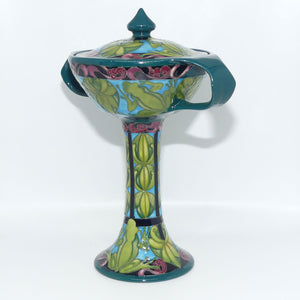 Moorcroft Pottery Bonbonierre | Frog March 28/10 | Ltd Ed