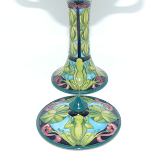 Moorcroft Pottery Bonbonierre | Frog March 28/10 | Ltd Ed