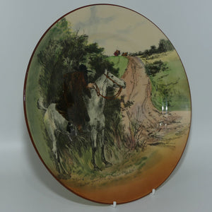 Royal Doulton Old English Scenes | Where Broken Gamesters oft repair their Loss D4833