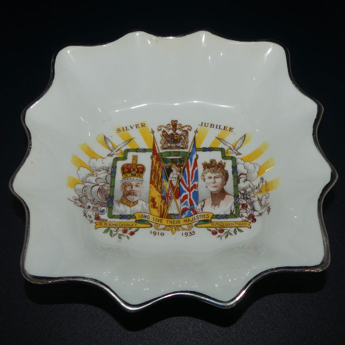 HM King George V HM Queen Mary | Silver Jubilee 1910 - 1935 dish