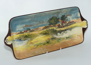 Royal Doulton English Cottages A giant York sandwich tray D4390
