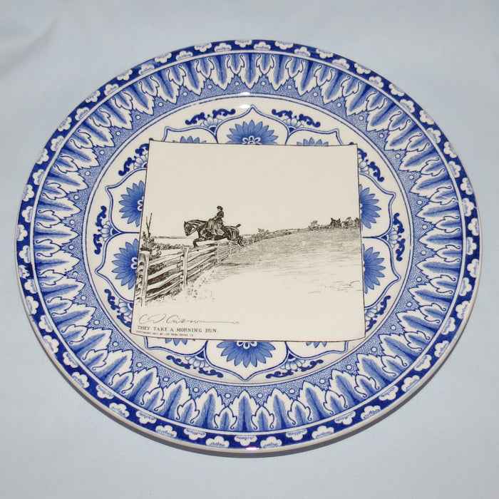 Royal Doulton CD Gibson Girls Plate - #19: They take a morning run