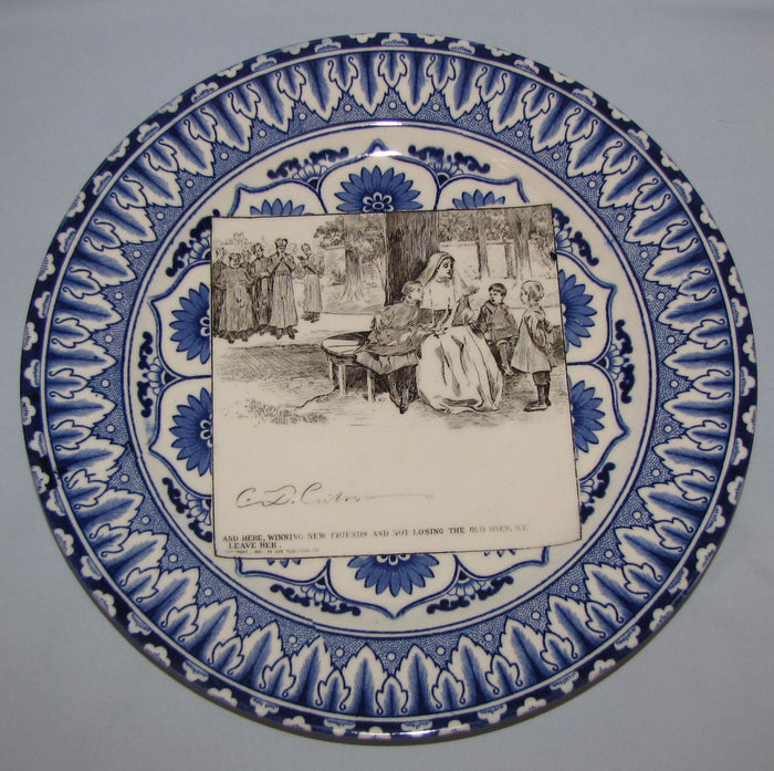 Royal Doulton CD Gibson Girls Plate - #24: And here, winning...