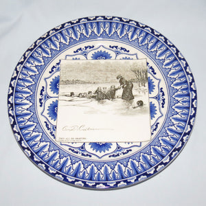 royal-doulton-cd-gibson-girls-plate-21-they-all-go-skating