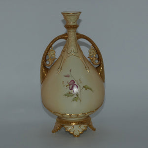 royal-worcester-blush-ivory-hand-painted-and-gilt-twin-handle-roses-vase