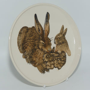 Goebel Germany Mothers Series plate | 1975 First Edition Rabbits