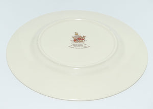 Royal Doulton Bunnykins Tableware Chicken Pulling a Cart plate | Bunnykins Celebrate their Golden Jubilee