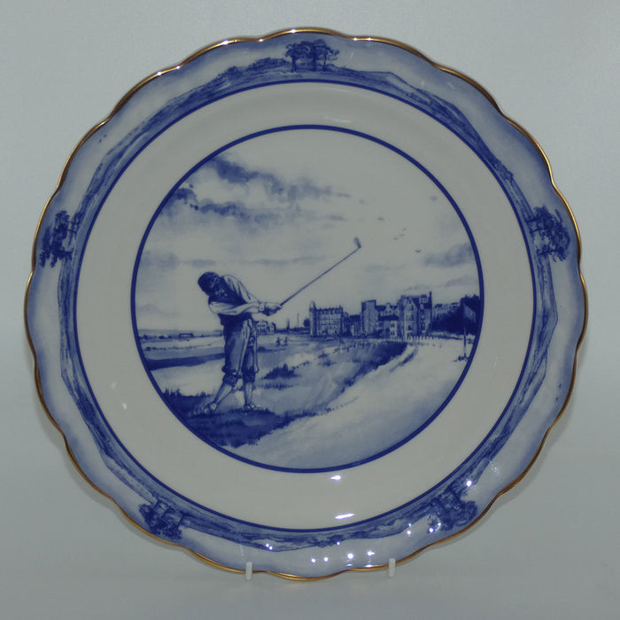 Royal Doulton Golfing World Collection Scotland St Andrews plate