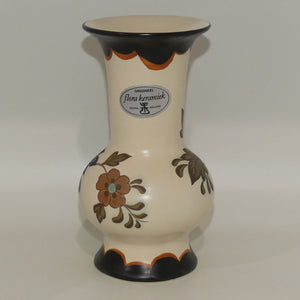 gouda-pottery-holland-flora-pattern-vase