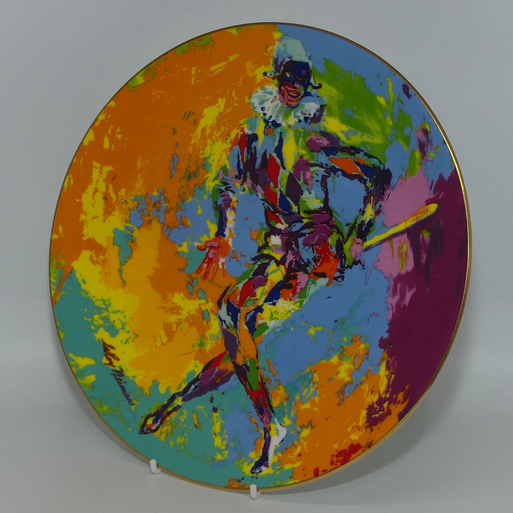Harlequin by LeRoy Neiman | Royal Doulton Collectors International plate 