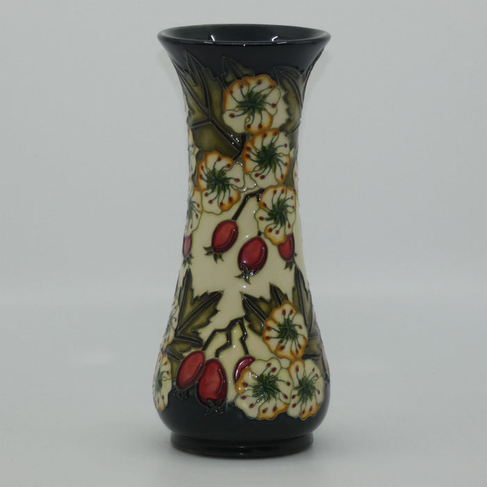 Moorcroft Hawthorn 364/8 vase (Ltd Ed; Liberty Exclusive)