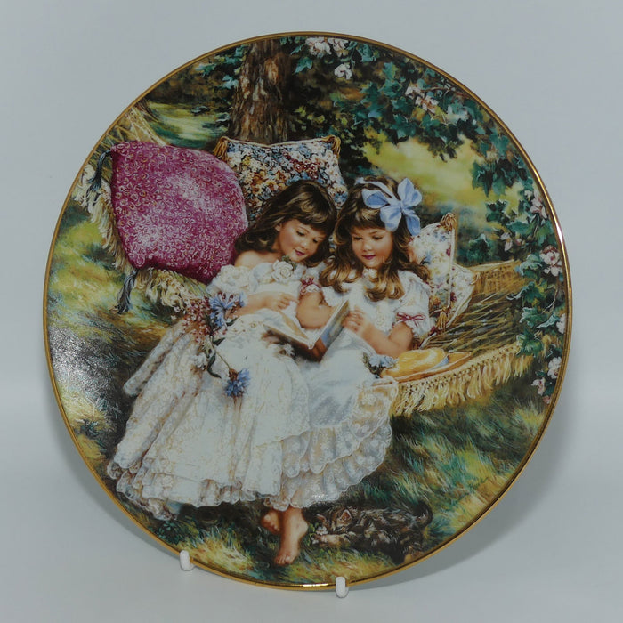 Bradex 84 R60 32.5 plate | Hearts and Flowers by Sandra Kuck | Storybook Memories