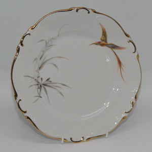 heinrich-and-co-selb-bavaria-bird-pattern-round-plate-21-5cm-diam