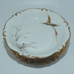 heinrich-and-co-selb-bavaria-bird-pattern-set-6-sweets-bowls
