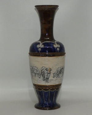 doulton-lambeth-hannah-barlow-tall-vase-with-horses-and-cattle