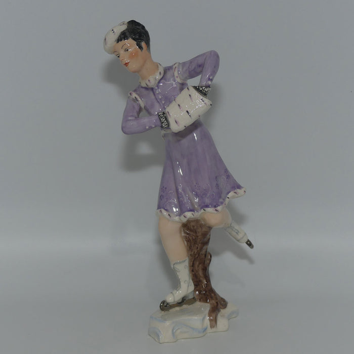 Wedgwood and Co figure #86 Ice Skater