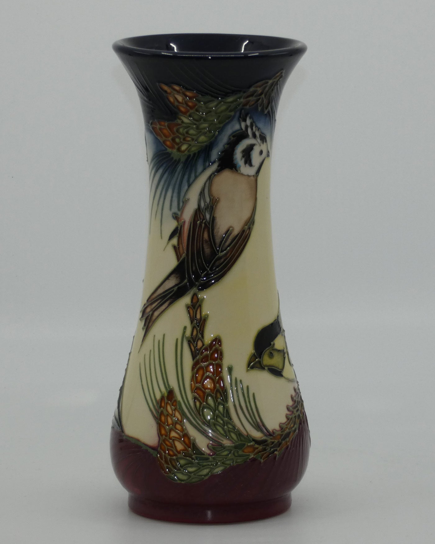 Moorcroft Pottery Ingleswood pattern vase Philip Gibson