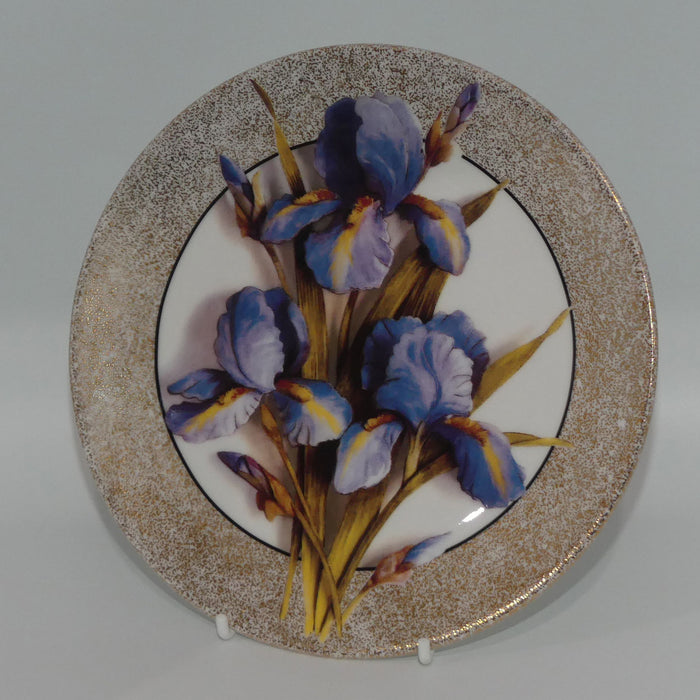 Bradex 26 R76 027.2 plate | Floral Illusions | Iris