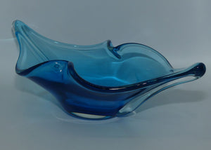 iwatsu-glass-co-hineri-blue-pinched-side-large-centrepiece
