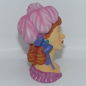 Jim Beam 2012 | IAJBBSC Convention Lady Head vase | Pink