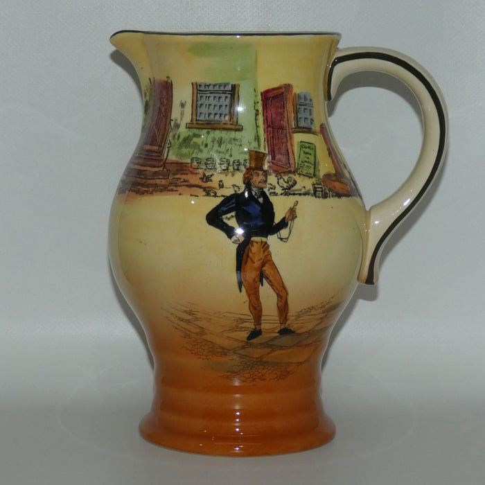 Royal Doulton Dickens Alfred Jingle Teniers shape jug D5175