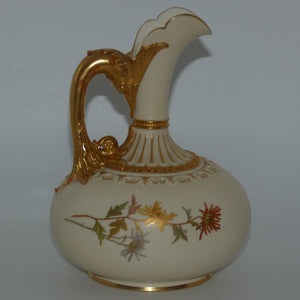 royal-worcester-blush-ivory-hand-painted-bulbous-jug-with-dolphin-handle-larger