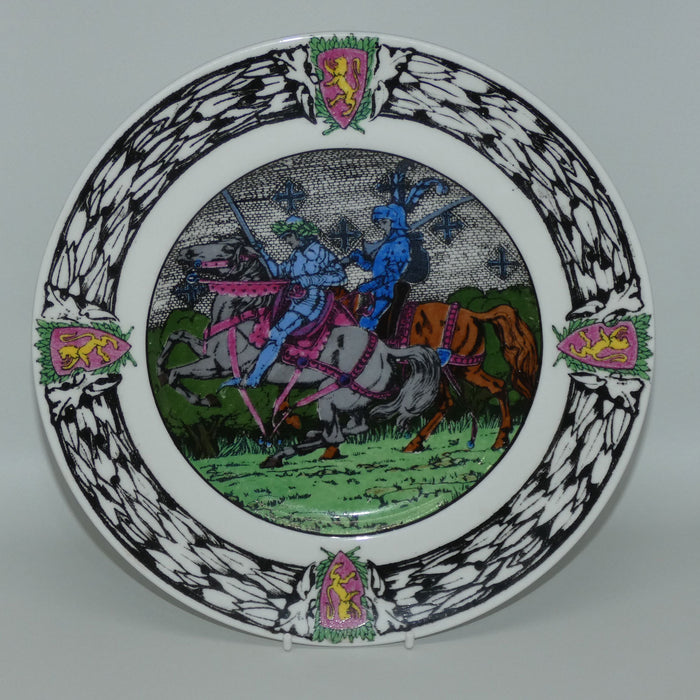 Royal Doulton plate King Arthurs Knights or Tournament