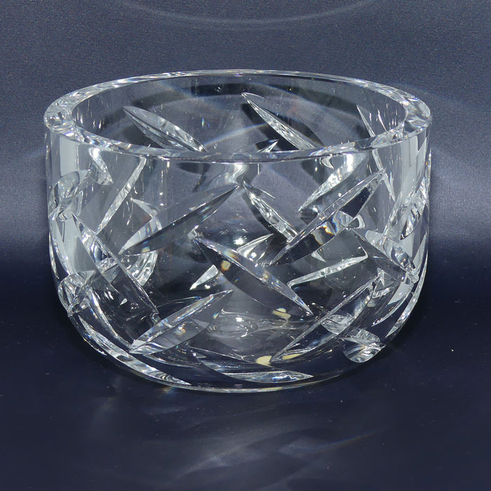 Kosta Crystal Miles pattern low vase Goran Warff | 58404