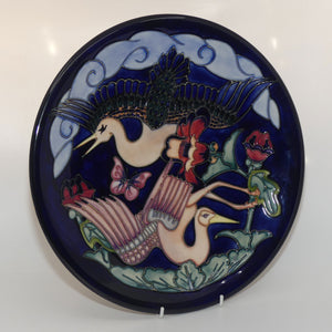 Moorcroft Pottery | Kyoto pattern wall charger | Rachel Bishop Design
