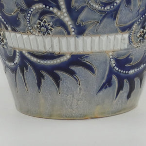 doulton-lambeth-george-tinworth-stoneware-very-large-bulbous-vase-with-baguette-beads
