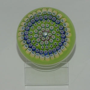 john-deacons-scotland-concentric-millefiori-large-paperweight-lime-green