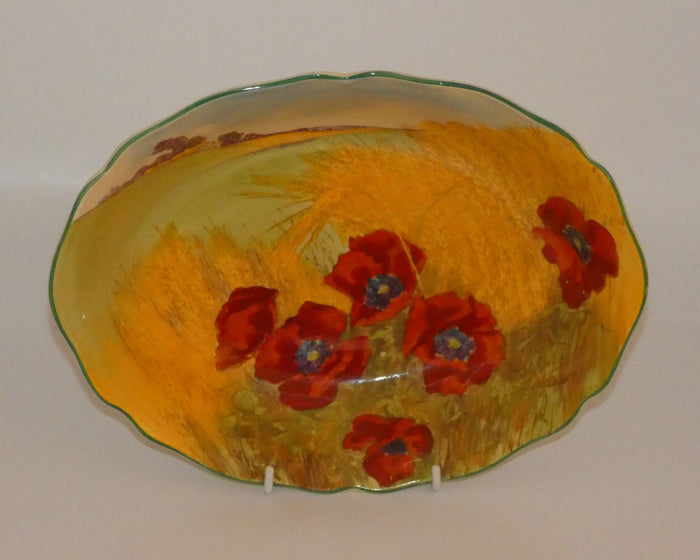 Royal Doulton Poppies in Cornfield large oval bowl D5097