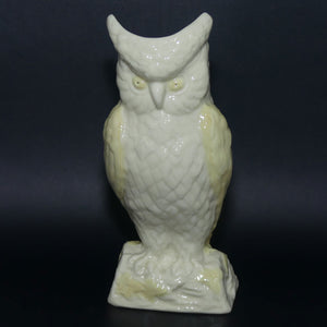 Belleek Owl Vase | Large | 3rd Green Mark