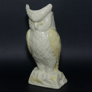 Belleek Owl Vase | Large | 3rd Green Mark