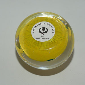 john-deacons-scotland-complex-latticino-garland-miniature-paperweight-yellow