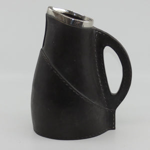 doulton-lambeth-england-leatherware-jug-with-sterling-silver-rim