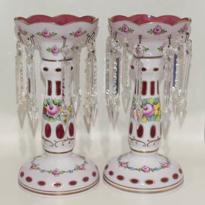 pair-of-bohemian-hand-painted-and-gilt-cased-glass-lustres-c-1950